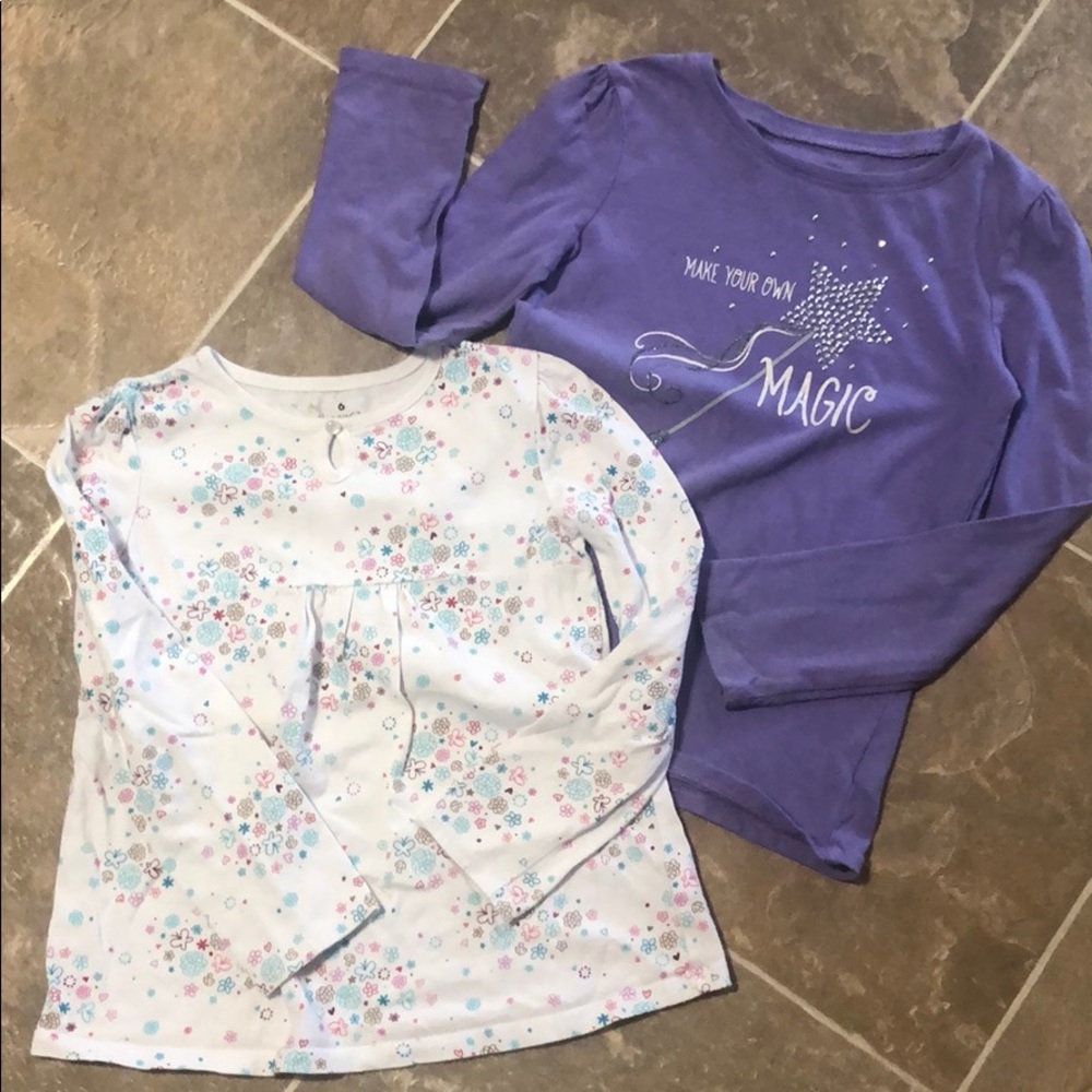 2 long sleeve shirts